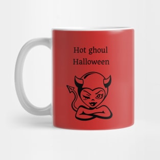 Hot ghoul Halloween Mug